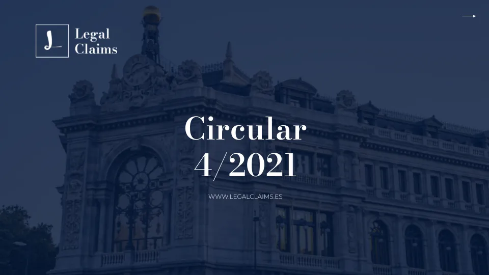 Legal Claims - Circular 4_2021 BdE